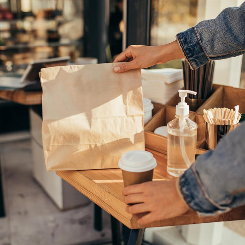 Papier-Backwaren-Tasche