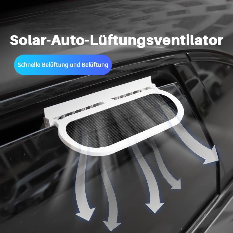 Solarbetriebener Autoabluftventilator