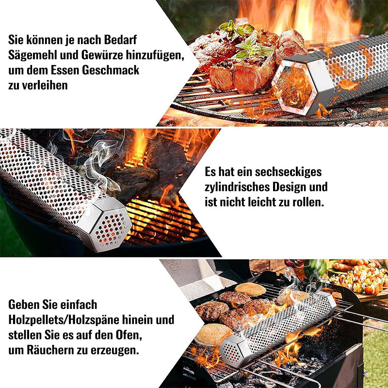 Pellet-Räucherrohre für alle Grills oder Räuchergeräte