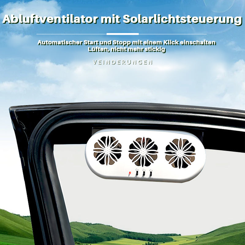 Solarbetriebener Autoabluftventilator