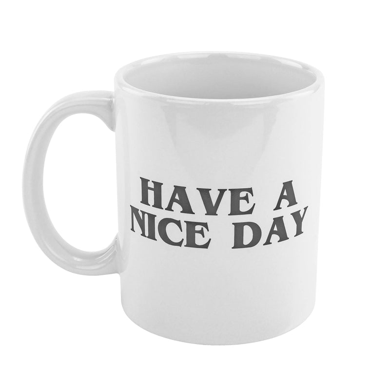 Lustige Mittelfinger-Tasse „Have a Nice Day“