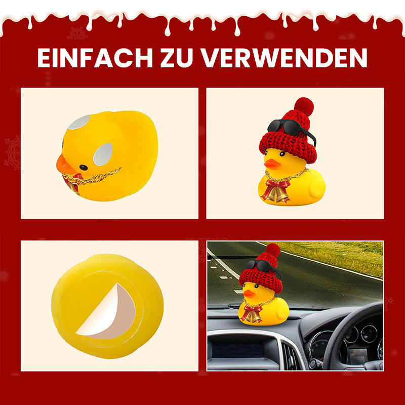 Weihnachten Gummiente Autodekoration