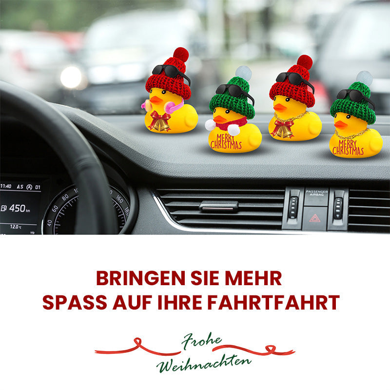 Weihnachten Gummiente Autodekoration