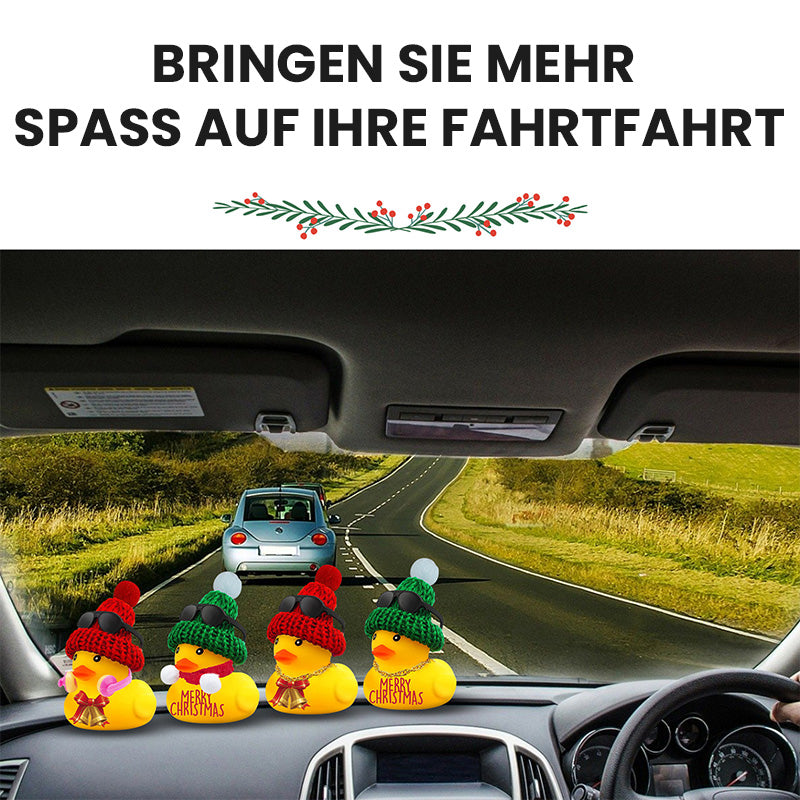 Weihnachten Gummiente Autodekoration