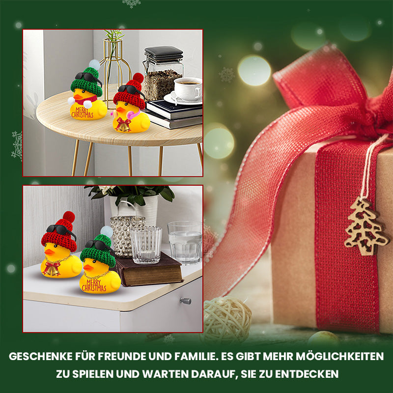 Weihnachten Gummiente Autodekoration