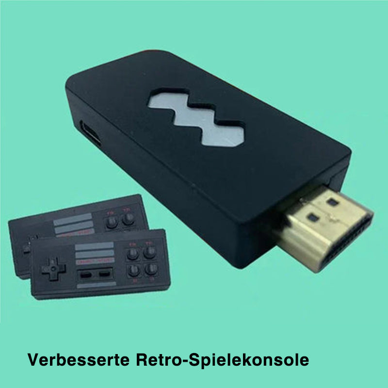 Nostalgische Retro-Spielkonsole