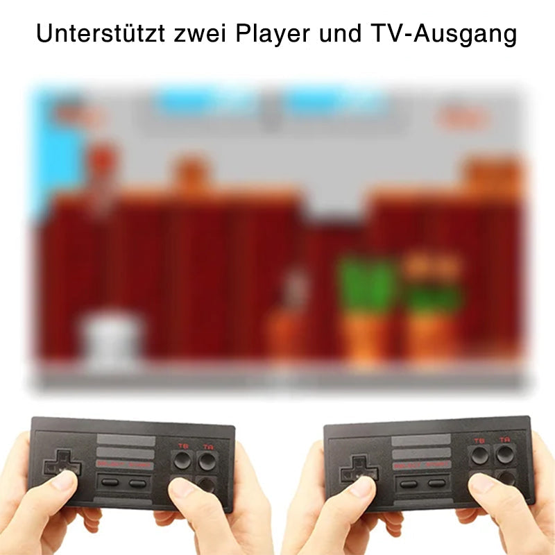 Nostalgische Retro-Spielkonsole