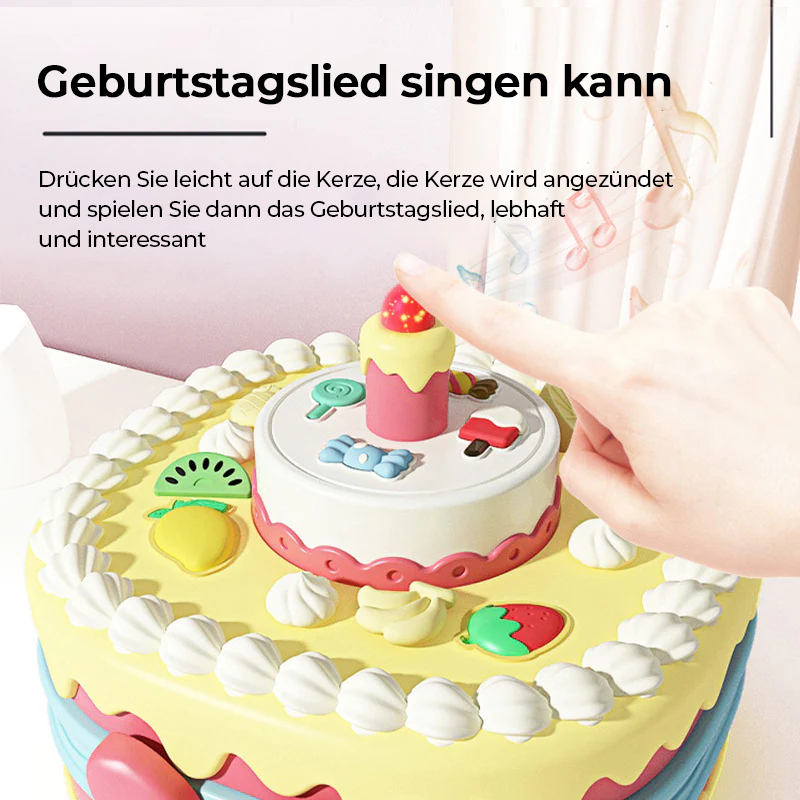 Kuchen Plastilin Farbiger Ton Handgemachtes Spielzeug