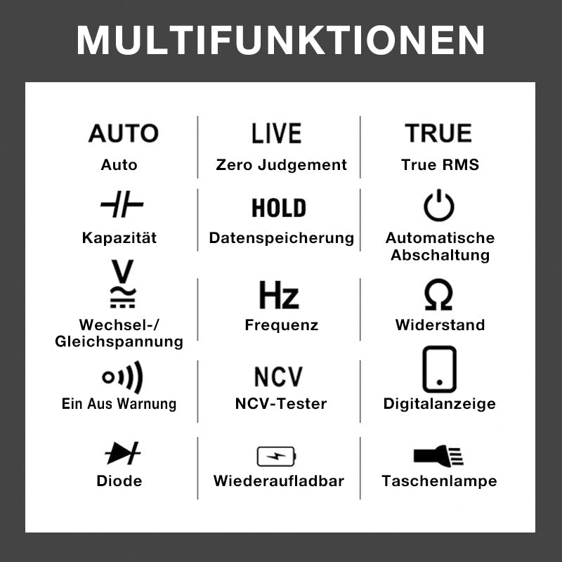 Intelligentes Digital-Multimeter（🔥Kostenloser Versand🔥）