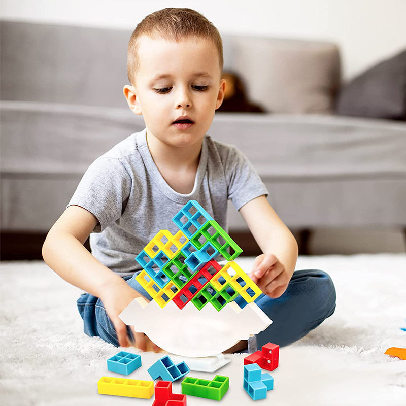 🔥👨‍👩‍👧‍👦Schaukelstapel hoch Kinder-Balance-Spielzeug