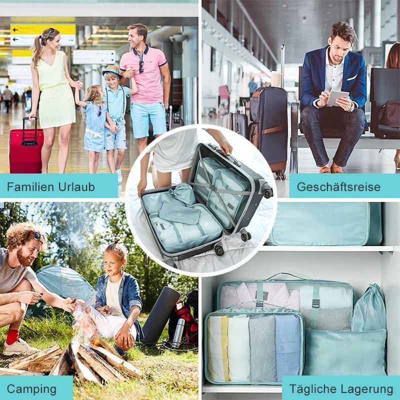 Packtaschen Reisetasche im Koffer