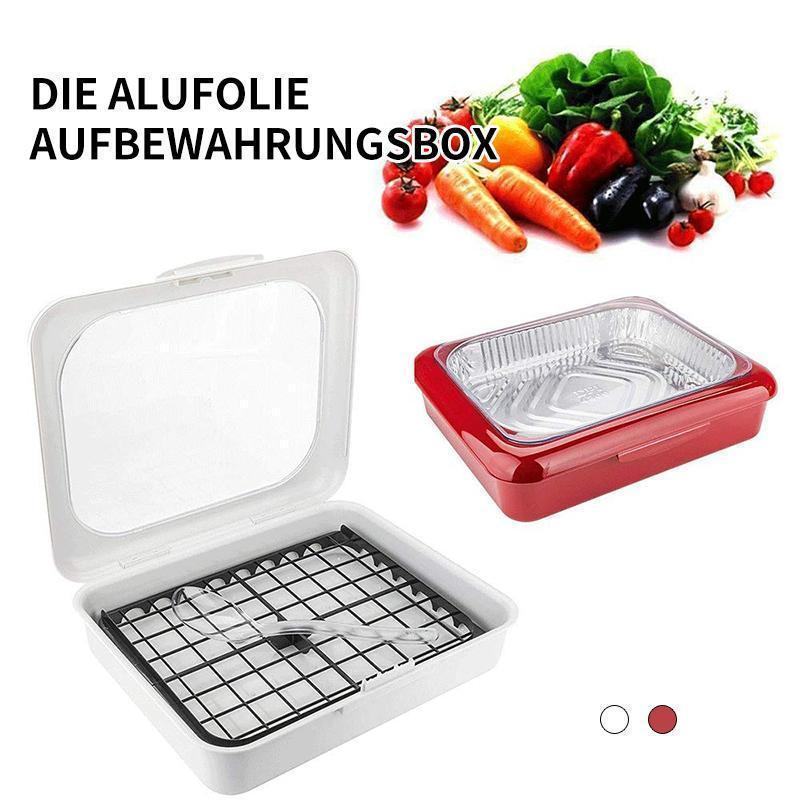 Alufolie Aufbewahrungsbox