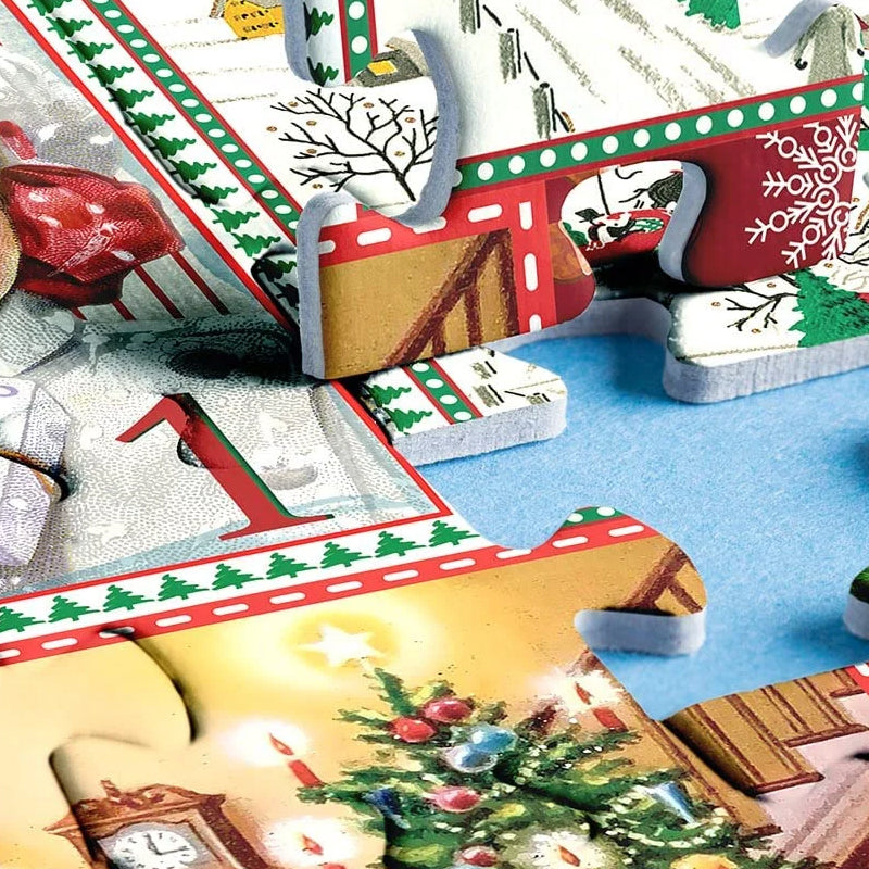 🎄Weihnachtliches Adventskalender-Puzzle