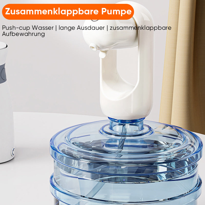 Zusammenklappbare elektrische Wasserpumpe für Fässer