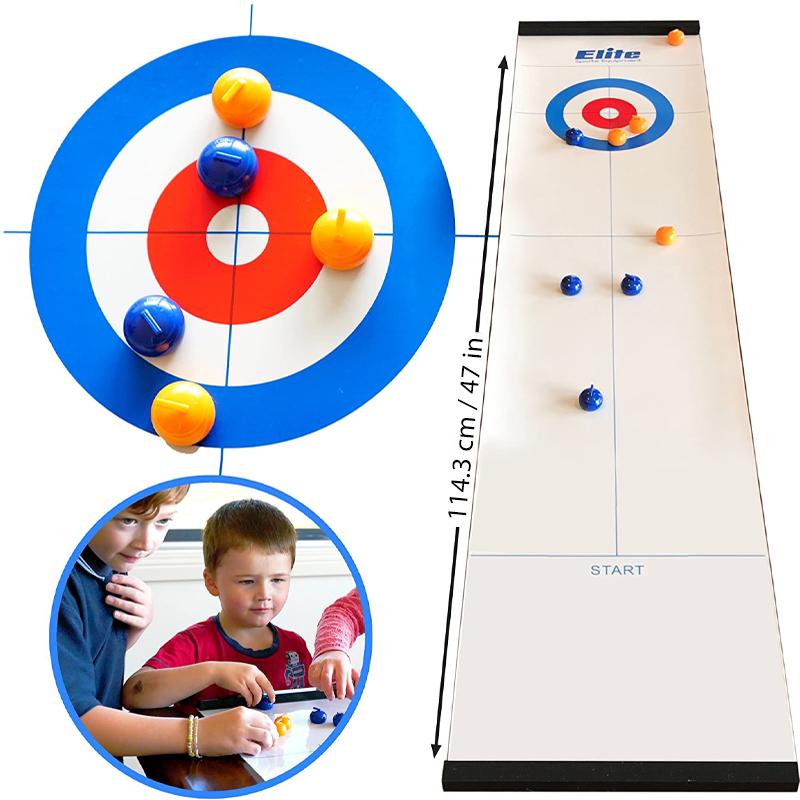 Mini-Tisch-Curling-Bälle