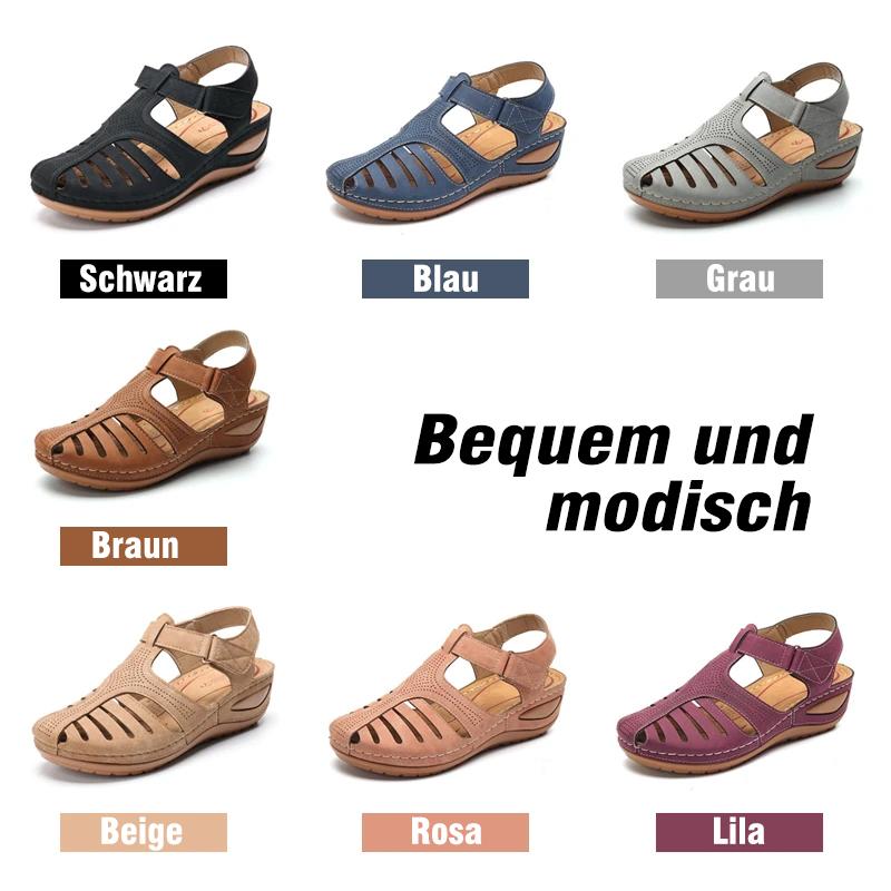 Damen Sommer runde-Zehen Sandalen