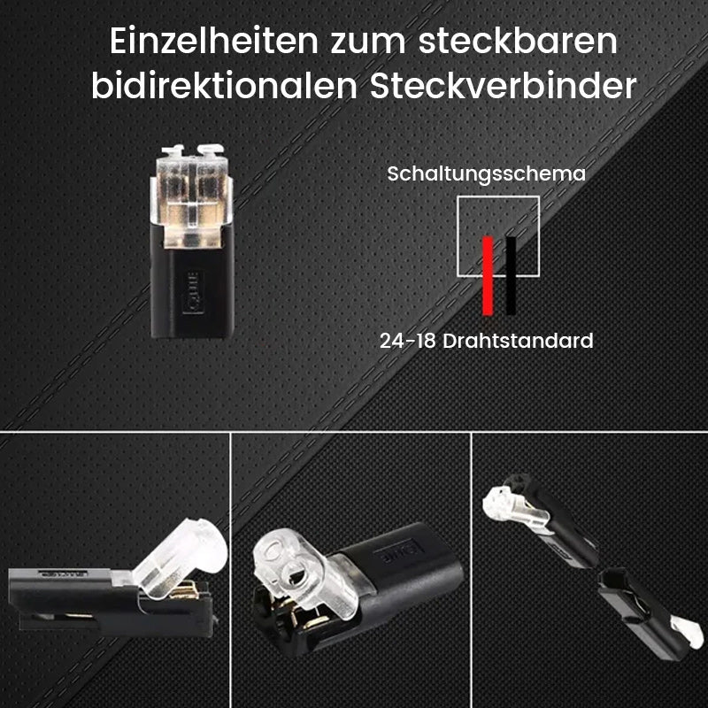 🔥Praktischer schneller Kabelstecker🔥 KAUFEN SIE MEHR KOSTENLOS MEHR