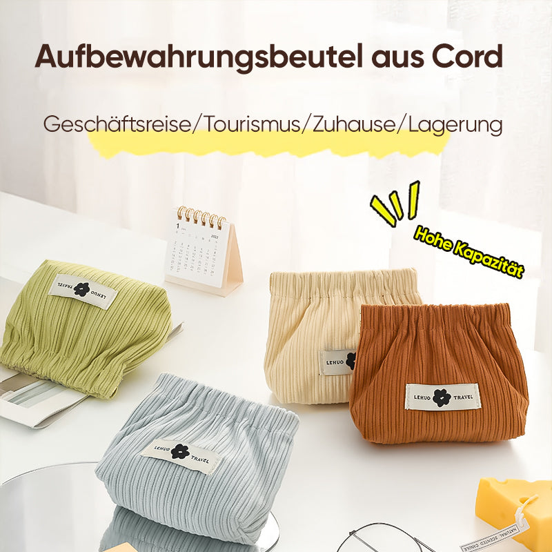 🎁🎄 Kosmetiktasche aus Cord 🎉