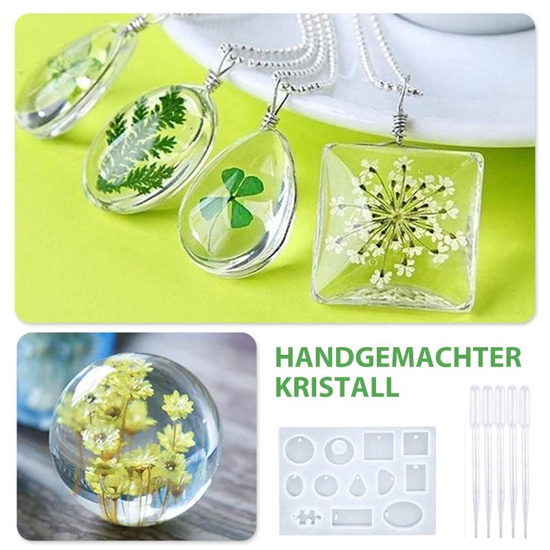 Handgemachtes Kristall Kleber-Formset