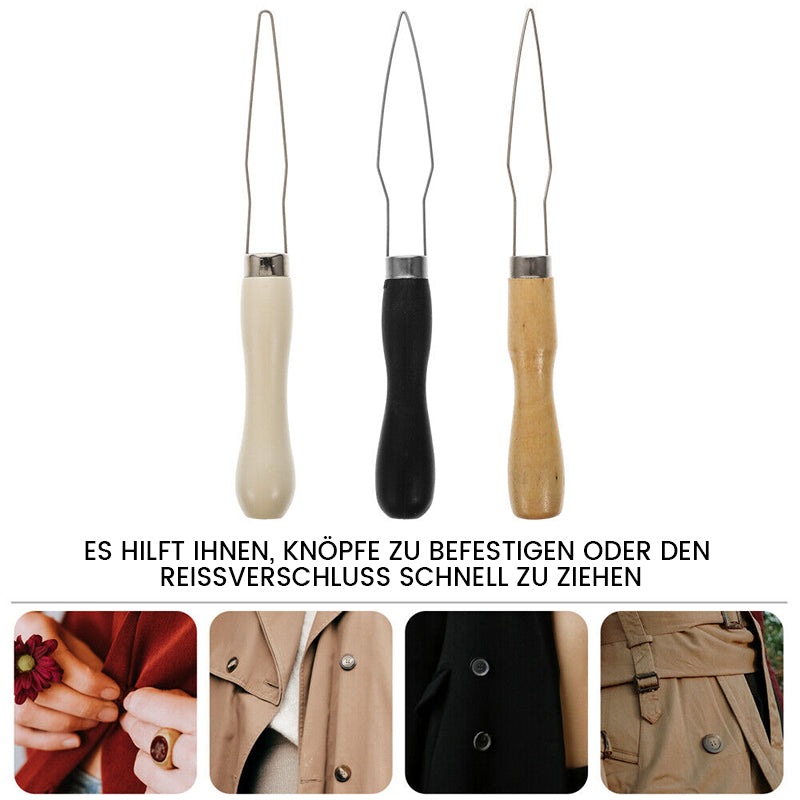 Praktische Knopfhakenhilfe