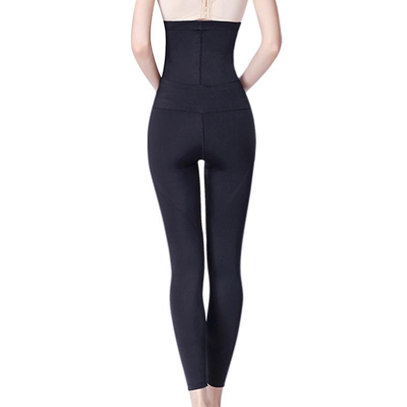 Damen Shapewear Leggings mit Bein Taillenformer Shaper