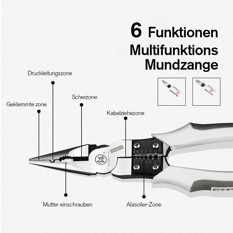 Multifunktionale Kombinationszange Drahtschneider zwei Modell