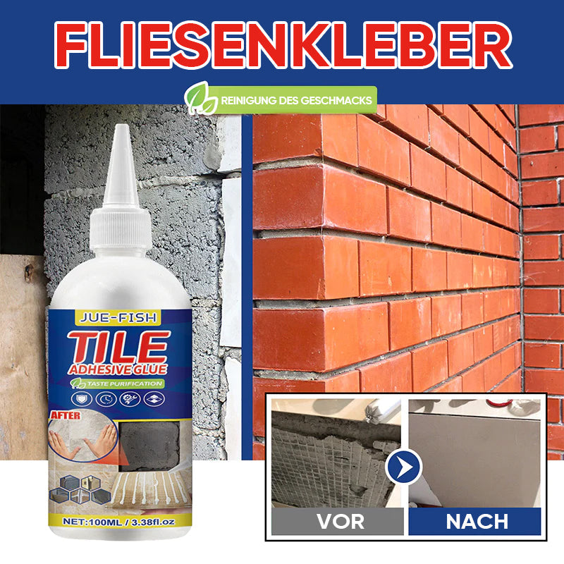 Kraftvoller Fliesenkleber