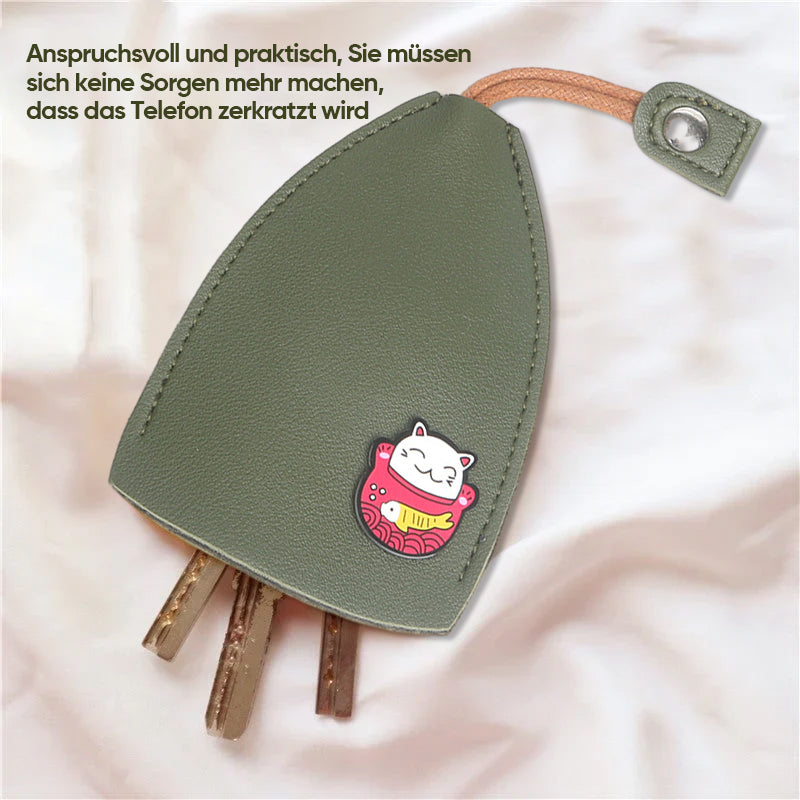 Schlüsseltasche aus PU-Leder