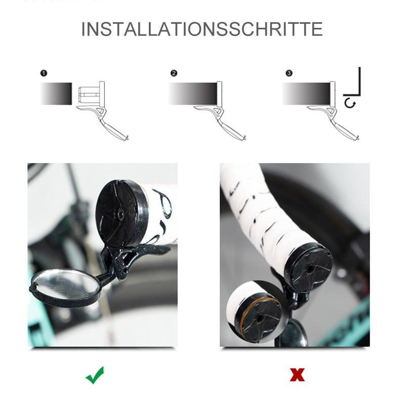 Fahrrad Rückspiegel- Intelligente Ansicht