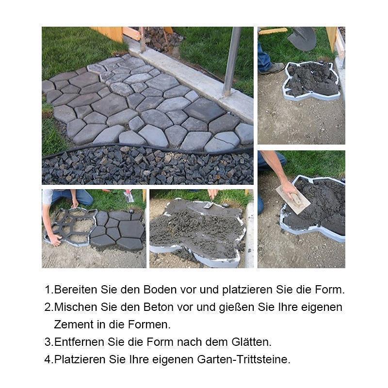 DIY Pflastern Form（36 * 36cm/45 * 40cm）