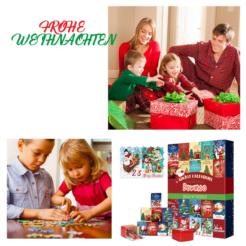 🎄Weihnachtliches Adventskalender-Puzzle