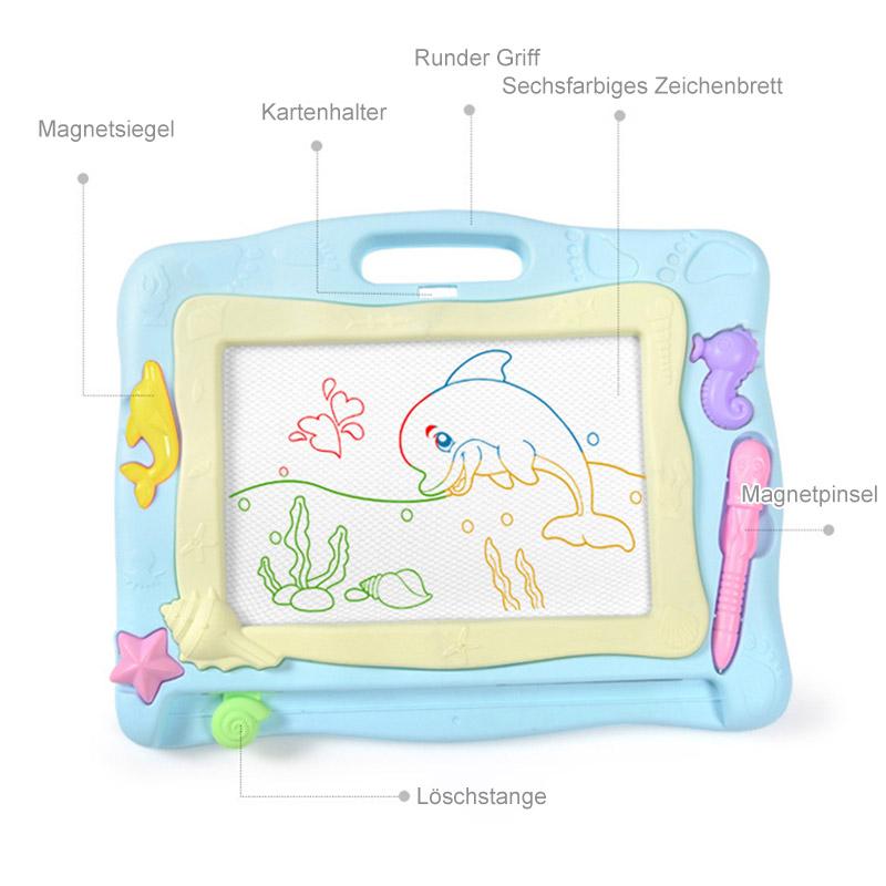 Tragbarer multifunktionaler magnetischer Kinder-Zeichenbrett-Tisch