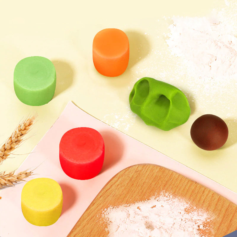 Kuchen Plastilin Farbiger Ton Handgemachtes Spielzeug