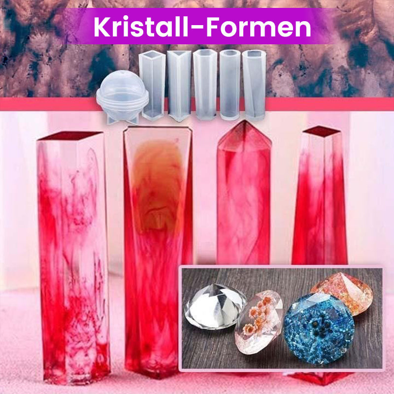 Handgemachtes Kristall Kleber-Formset