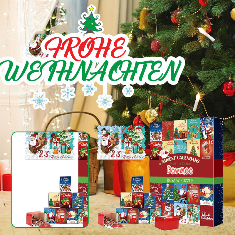 🎄Weihnachtliches Adventskalender-Puzzle