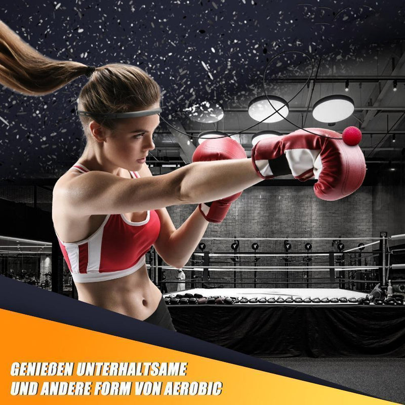 Bequee Dekompression Ball ，Boxtraining & Reaktionsfähigkeit Training