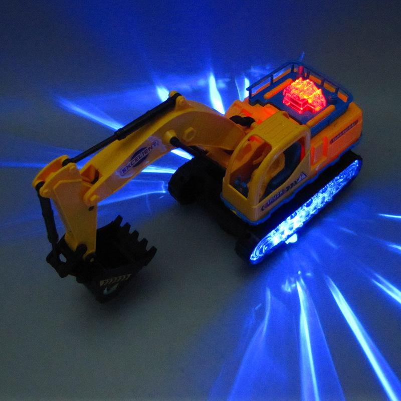 Elektrischer Bulldozer oder Bagger für Kinder