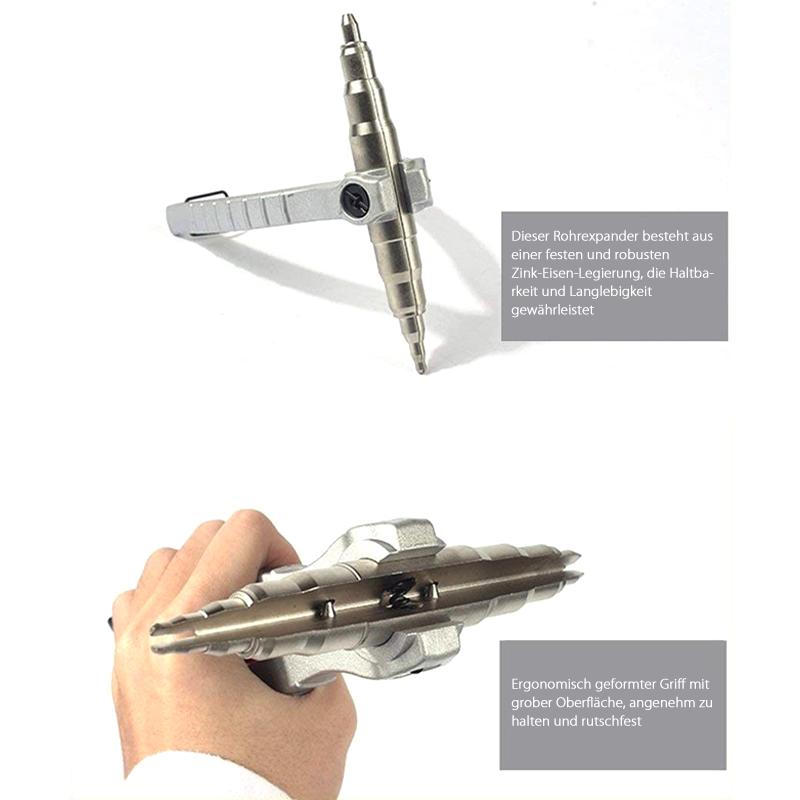 Kupferrohr-Expander aus Edelstahl