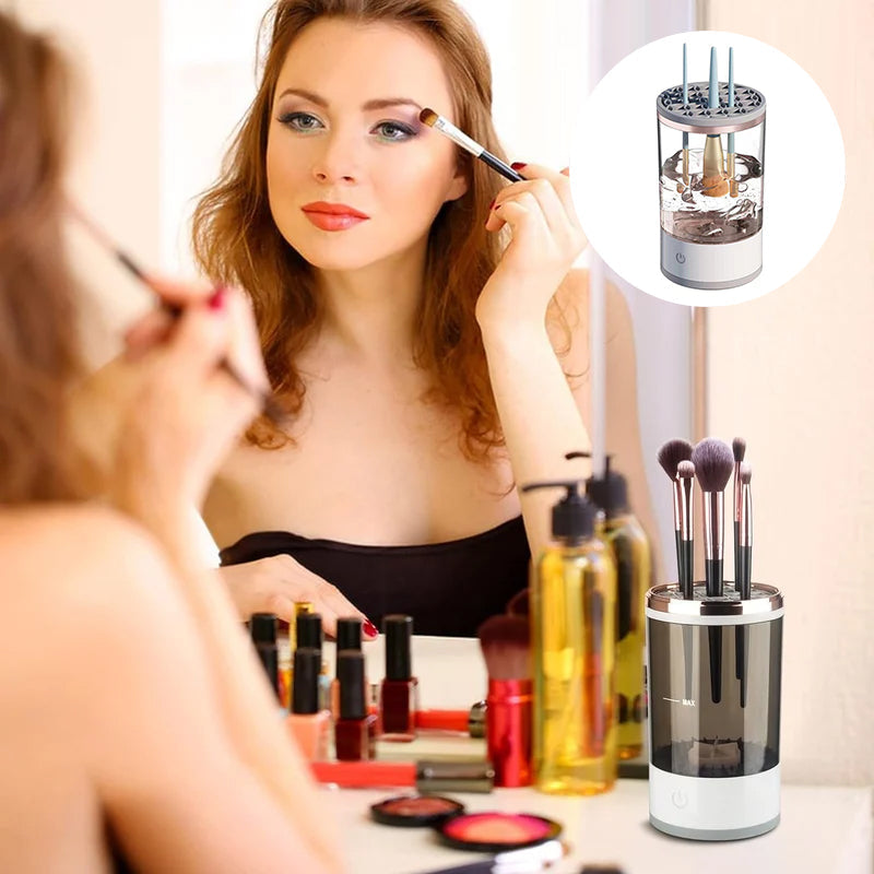 Tragbarer Makeup-Pinsel-Reiniger