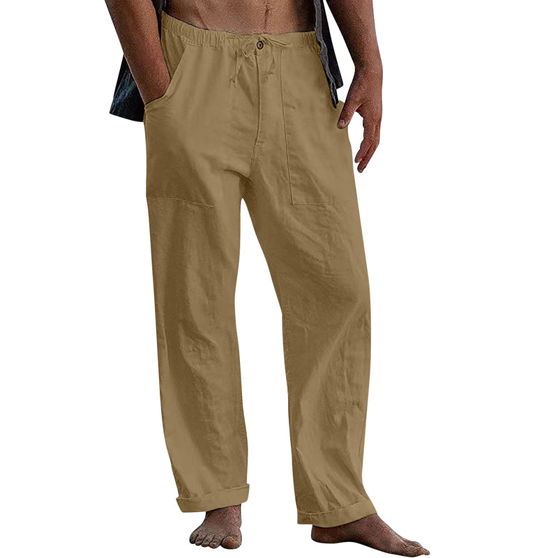 Lockere Leinenhose Für Herren