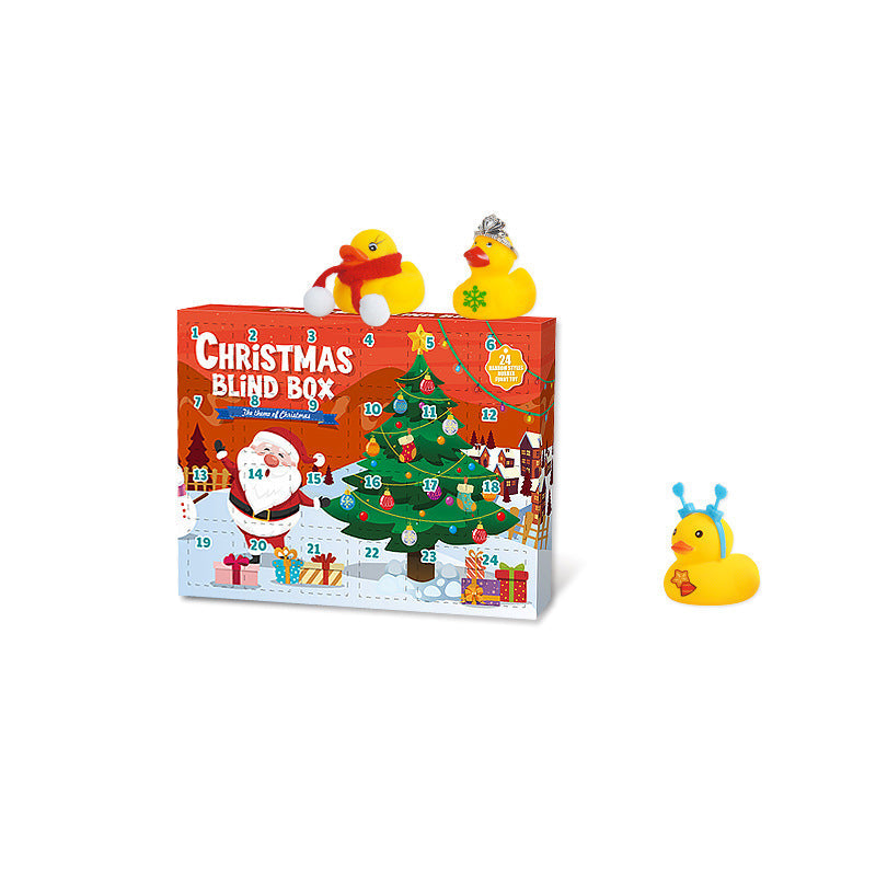 Weihnachten Gelbe Ente Blind Kiste