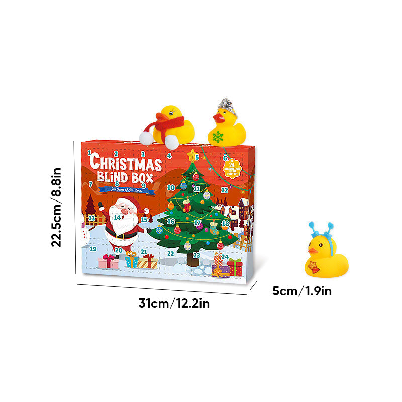 Weihnachten Gelbe Ente Blind Kiste